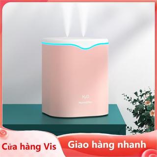 Máy tạo độ ẩm không khí 2000ML Máy trị liệu bằng hương thơm làm mát bằng tia nước kép