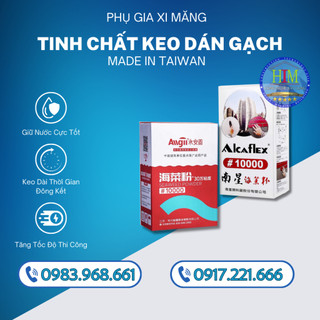 PHỤ GIA KEO DÁN GẠCH ỐP LÁT | BỘT HẢI CHAI ĐÀI LOAN | SIÊU DÍNH SIÊU TIẾT KIỆM CAM KẾT 100% KHÔNG ỘP GẠCH