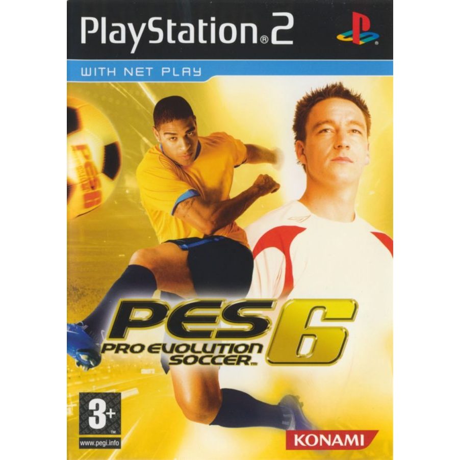 Đĩa game Ps2 PES 6: Pro Evolution Soccer 6