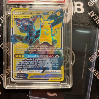 The tcg pikachu va zekrom gx - 33 181 holo ultra rare tặng kèm 2 món bảo vệ thẻ 1459 d49 1-27