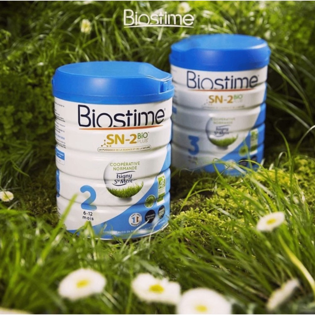 Sữa Tăng Khả Năng Hấp Thu Cho Bé Biostime SN-2 Bio Plus Organic - Sữa bò Organic Giúp Bé Phát Triển Toàn Diện