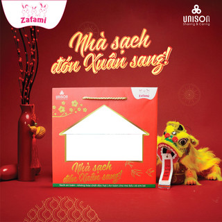  Hộp quà tặng Zafami tẩy rửa thảo mộc Nhà Sạch Đón Xuân Sang