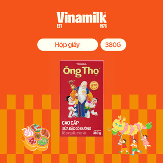 Combo 6 hộp Sữa đặc có đường Ông Thọ đỏ - Hộp giấy 380g