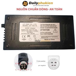 Adapter nguồn 12V 7.5A 4 pin cho máy bán hàng dailyphukien