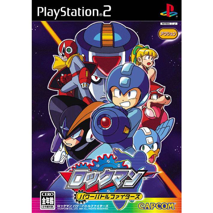 Đĩa game Ps2 Rockman: Power Battle Fighters