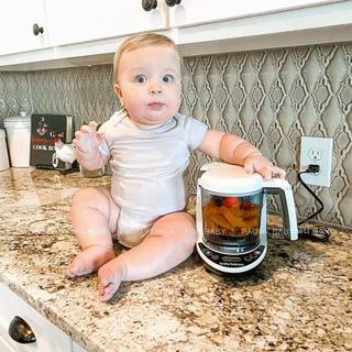 [ BH chính hãng] Máy xay hấp thức ăn Baby Brezza Mỹ