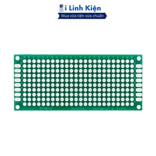 PCB lỗ 3x7cm phíp thủy tinh FR4 2 mặt ilinhkien
