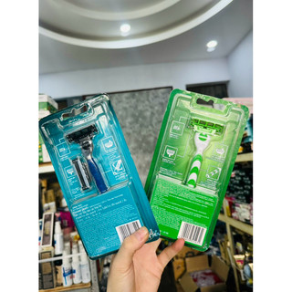 [Chính Hãng 100%]Dao Cạo Râu Gillette Mach3 Classic (1 Cán Dao + 2 Lưỡi Dao) - Mach 3 Basic cao cấp