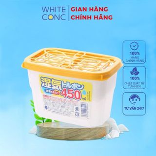 Hộp hút ẩm Kokubo Nhật Bản hút ẩm, khử mùi, chống ẩm mốc 450ml