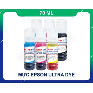 Mực epson ultra dye lọ 70 - 100ml chai nắp mới cho dòng epson l series