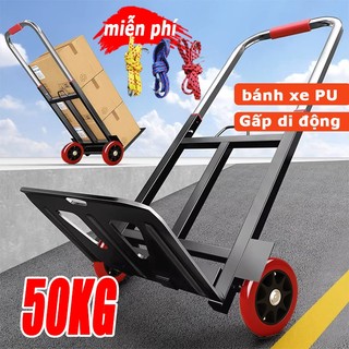 （Có dây buộc）xe gấp，Xe đẩy gấp，Xe Kéo，Xe đẩy hàng gấp gọn đi chợ，Xe Kéo Hàng Nhỏ，Chịu được 100kg