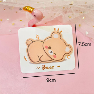 Note giấy ghi chú hình động vật 1