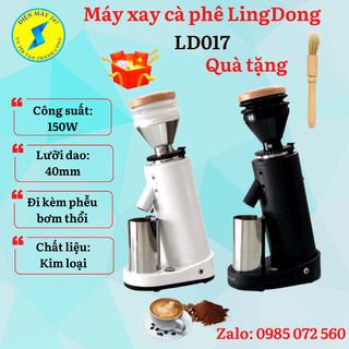 Máy xay cà phê lingdong ld017 - máy xay cafe single dose 017 - dùng quán - gia đình - nhỏ gọn - mới 100%