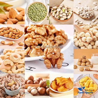 Nhân quả óc chó 100g (Hạt Óc Chó Sống Đã Tách Vỏ)