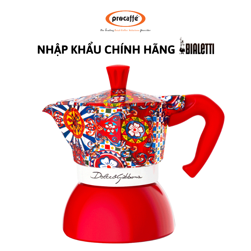 Ấm pha cà phê BIALETTI DOLCE&GABBANA MOKA INDUCTION
