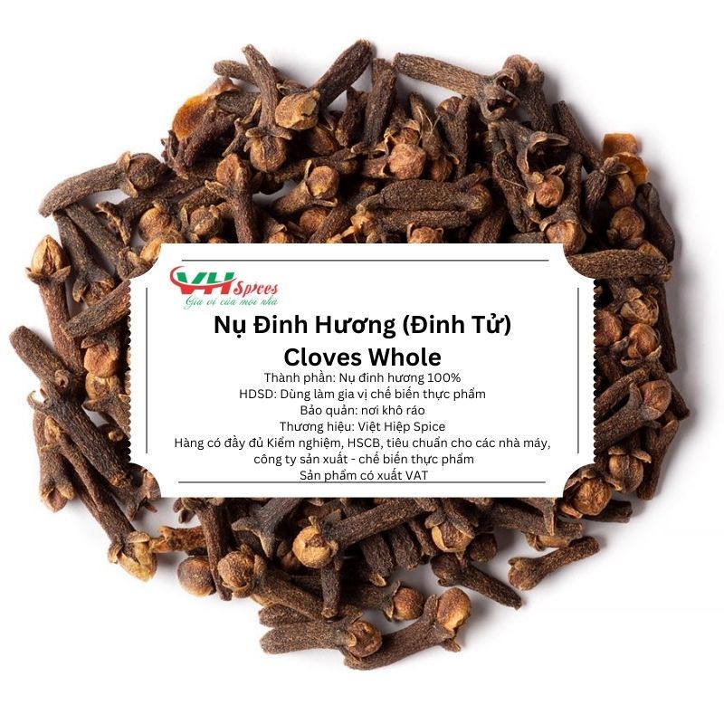 Nụ Đinh Hương - Nụ Lớn, Sạch Tạp, Chất Lượng (Cloves Whole) Việt Hiệp