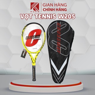 Vợt Tennis W205 Sợi Carbon Siêu Nhẹ Cho Người Mới Chơi Tập Luyện