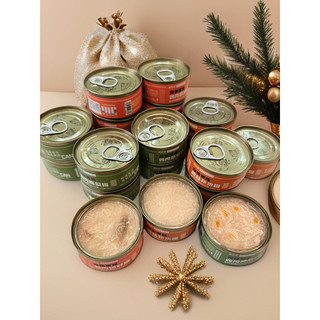 Pate lon cao cấp dạng súp thịt gà cho Chó Mèo (85g)