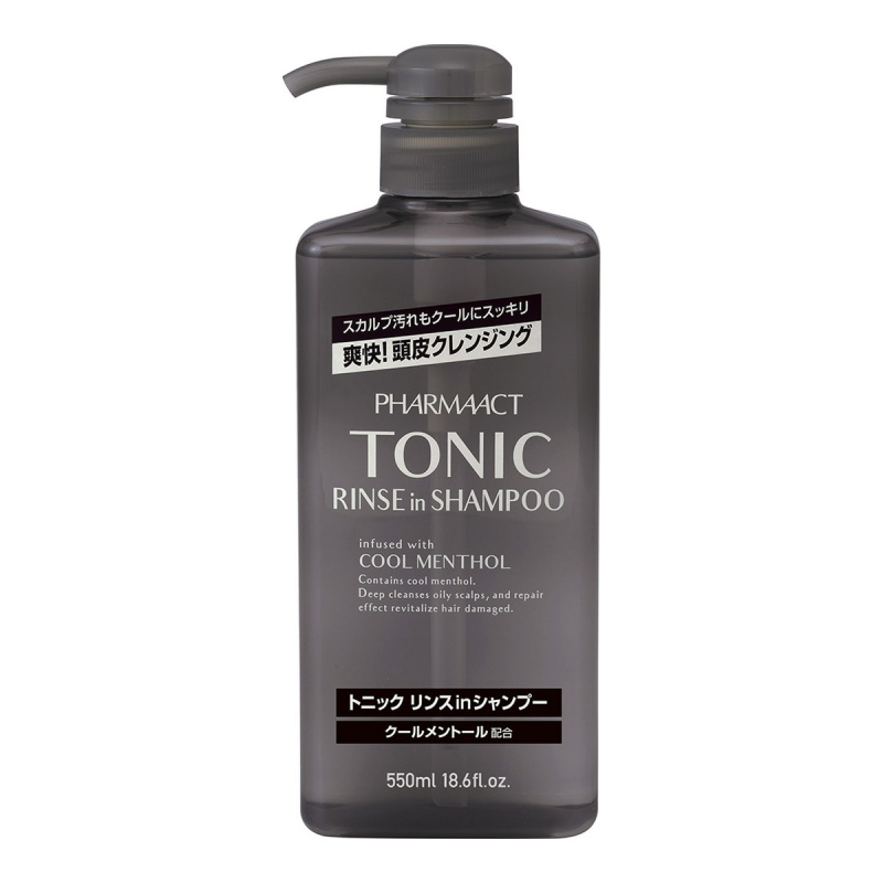 Dầu gội Kumano Tonic Rinse In Shampoo dành cho nam giới 550ml