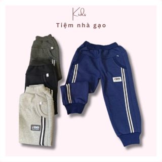 [XẢ KHO] Quần nỉ lót lông bé trai 8-24kg chất dày dặn, siêu ấm áp, giữ nhiệt đủ size thu đông kiểu dáng thời trang QD1