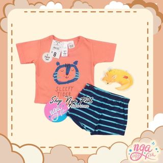 Bộ Tini Sleepy tiger cam nhí BTTC01