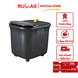 Bồn Ngâm Chân Massae Rulax 24 Bi Xoay Tự Động, Bồn Ngâm Chân Massage Thư Dãn Dễ Ngủ (Bảo Hành 12 Tháng)