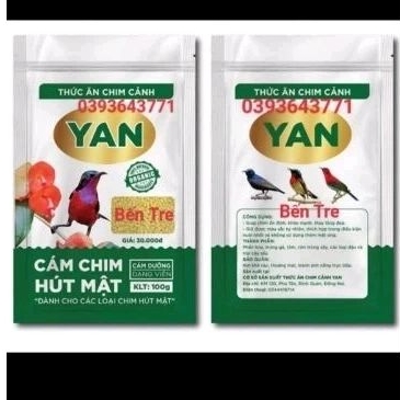Cám Chim Hút Mật Yan Nibass ( Dưỡng )