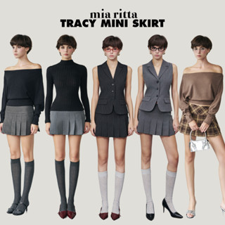 Chân váy xếp li Tracy Mini Skirt Mia Ritta V1073 - Chân váy ngắn cạp trễ phối túi bên hông - Chân váy tennis xếp li