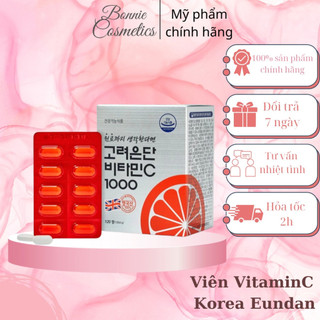 Viên uống vitamin C 100mg Korea Eundan sáng da tăng cường sức đề kháng 120 Viên - BonnieCosmetics