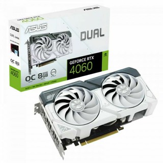 Card màn hình asus dual geforce rtx 4060 white oc edition 8gb gddr6