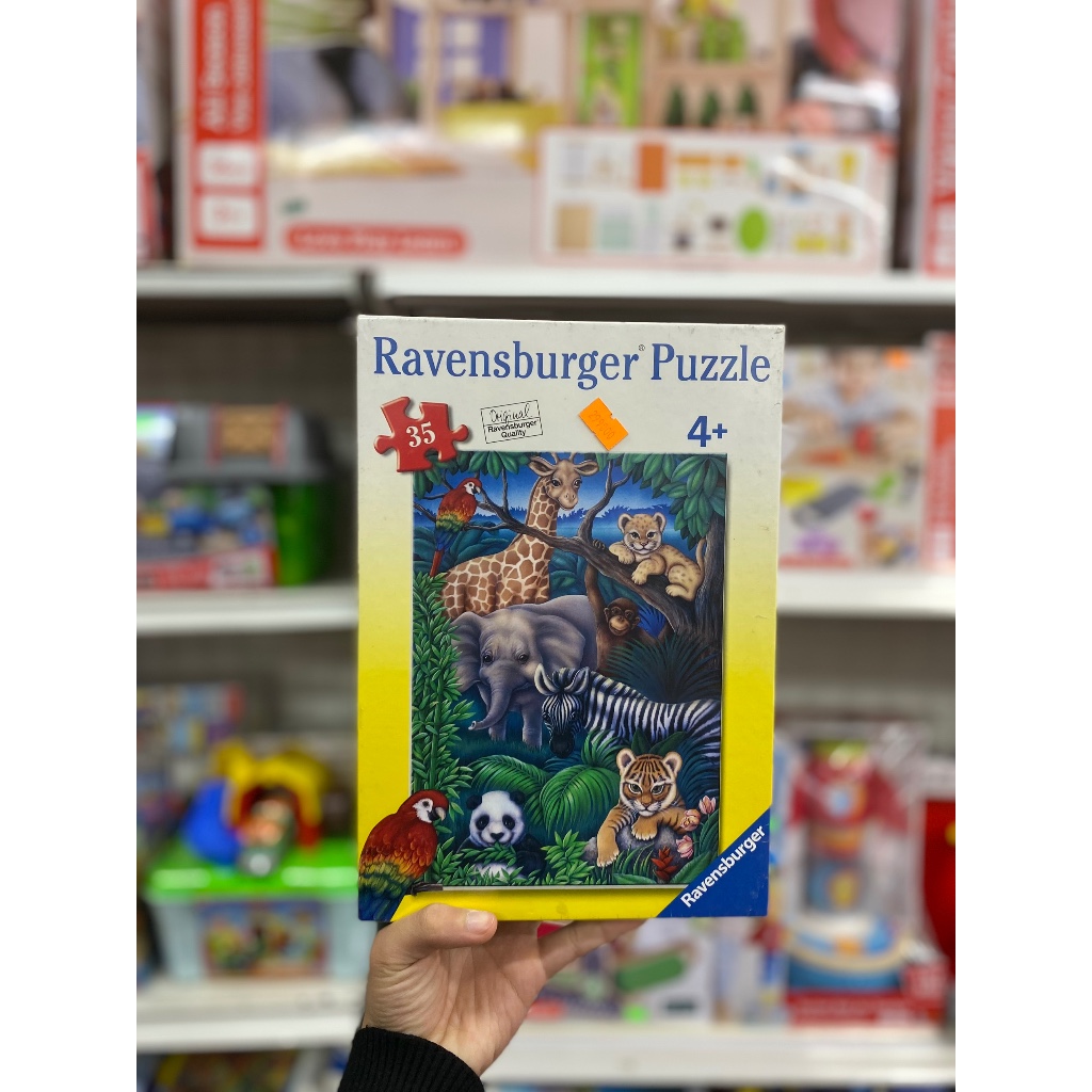 Bộ Xếp Hình Ravensburger Puzzle Động Vật Hoang Dã 08 601 6 (35 Mảnh Ghép)