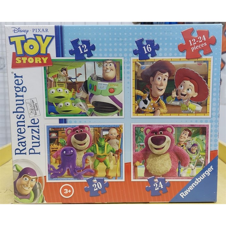 Bộ xếp hình Puzzle Toy Story 12/16/20/24 mảnh Ravensburger RV07108