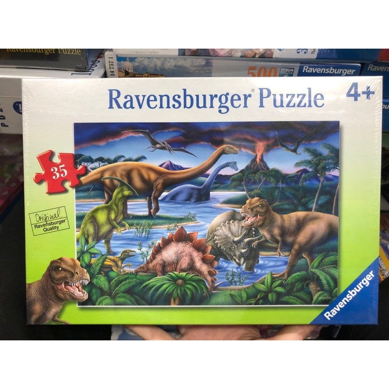 Xếp hình puzzle Dinosaur Playground 35 mảnh Ravensburger RV08613