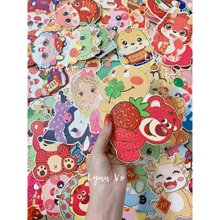 [SET 10 cái] Bao Lì Xì CHIBI PHẢN QUANG CAO CẤP.