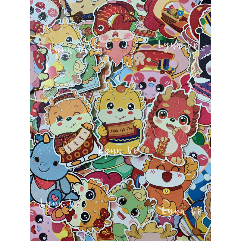 [SET 10 cái] Bao Lì Xì CHIBI PHẢN QUANG CAO CẤP.