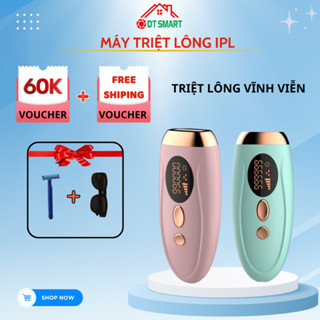 Máy triệt lông cầm tay  mini DT SMART IPL hàng chính hãng, máy triệt lông tay, lông nách, bikini, triệt lông vĩnh viễn