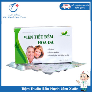 Viên tiểu đêm hoa đà giúp cải thiện chức năng thận