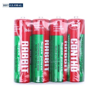 Vỉ pin đũa 2A, 3A gồm 4 pin