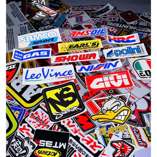 Tem Nhãn Dán Logo Sticker Thương Hiệu Phản Quang Dán Trang Trí Xe, Nón Bảo Hiểm, Decal Bền Màu Chống Thấm Nước
