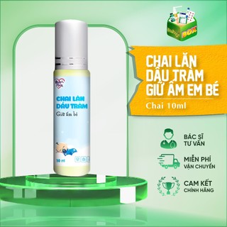Chai lăn tinh dầu tràm gió giữ ấm cơ thể bé julyhouse