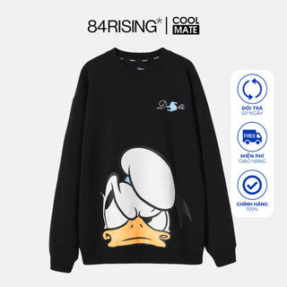 Áo disney nỉ oversize 84rising vịt donald