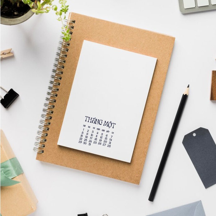 Lịch tự vẽ - Lịch handmade