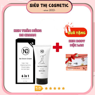 Kem hỗ trợ làm mờ thâm be charm cream kem giảm thâm mông nách đầu gối + tặng kem body