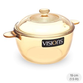 Nồi thủy tinh visions 1.5 lít – sản xuất tại pháp - vs-1.5/cl1