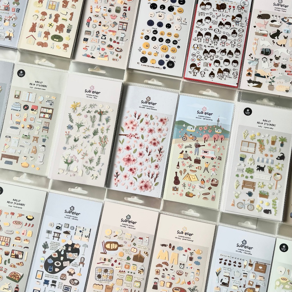 [SUATELIER] Sticker Hàn Quốc cute