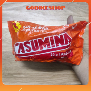  Săm Ruột Xe Đạp Trẻ Em CASUMINA 20x1.95 - Cao Su Bền Bỉ Giữ Hơi Tốt Đàn Hồi Cao - Phù Hợp Vành 20 Inch Dễ Lắp Đặt Êm 