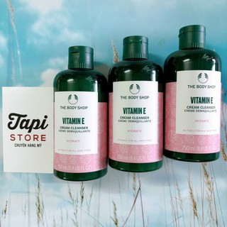 [Mẫu mới] Sửa rửa mặt The Body Shop Vitamin E Cream Cleanser