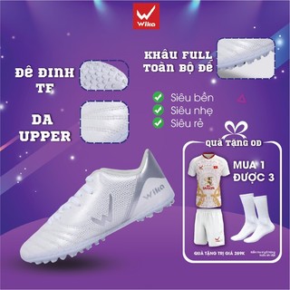 Giày Đá Bóng Nam Wika Ultra 4 Chính Hãng Bóng Đá Sân Cỏ Nhân Tạo Ôm Chân Siêu Nhẹ Chất Liệu Pu Cao Cấp