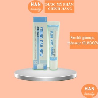 Young GSV New - Tuýp 15g Giúp giảm sẹo và các vấn đề sẹo thâm sau mụn hiệu quả