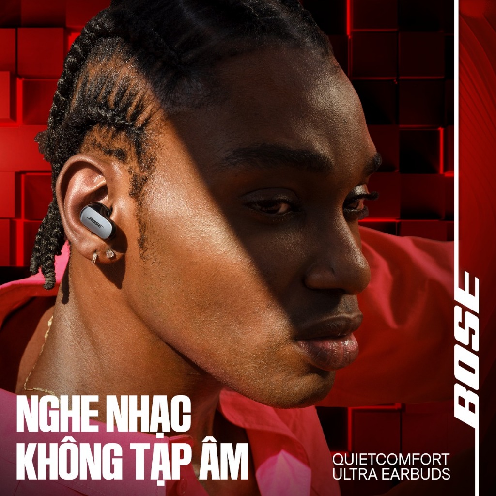 Tai nghe Bose QuietComfort Ultra Earbuds| Pin 24 giờ| Immersive Audio